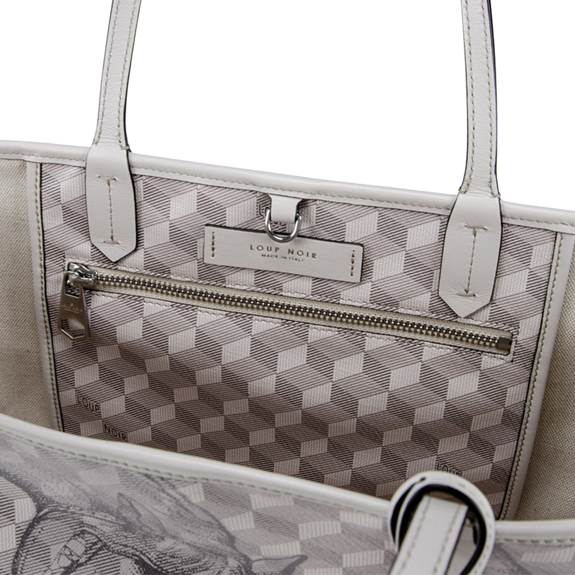 Loup Noir Bag | Horse Print Tote Bag