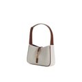 Saint Laurent Bag | Le 5 à 7 canvas and leather hobo bag