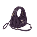 Miu Miu Bag | Wander matelassé nappa leather hobo mini-bag 