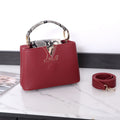 Louis Vuitton Bag | Capucines Taurillon Burgundy