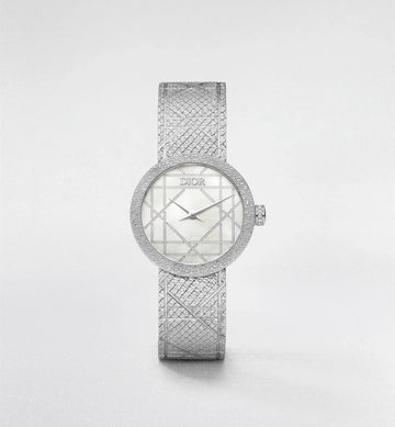 La D My Dior Ø 25 MM, Steel and Mother-of-Pearl| Women's