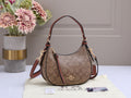 Coach Bag | Kleo Hobo Signature Canvas Mocha Sand