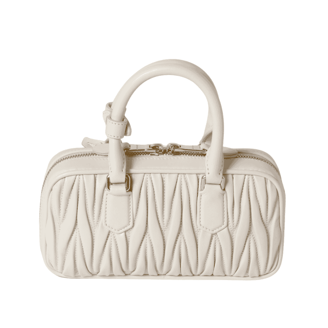 Miu Miu Bag | Arcadie matelassé nappa leather mini-bag "White"