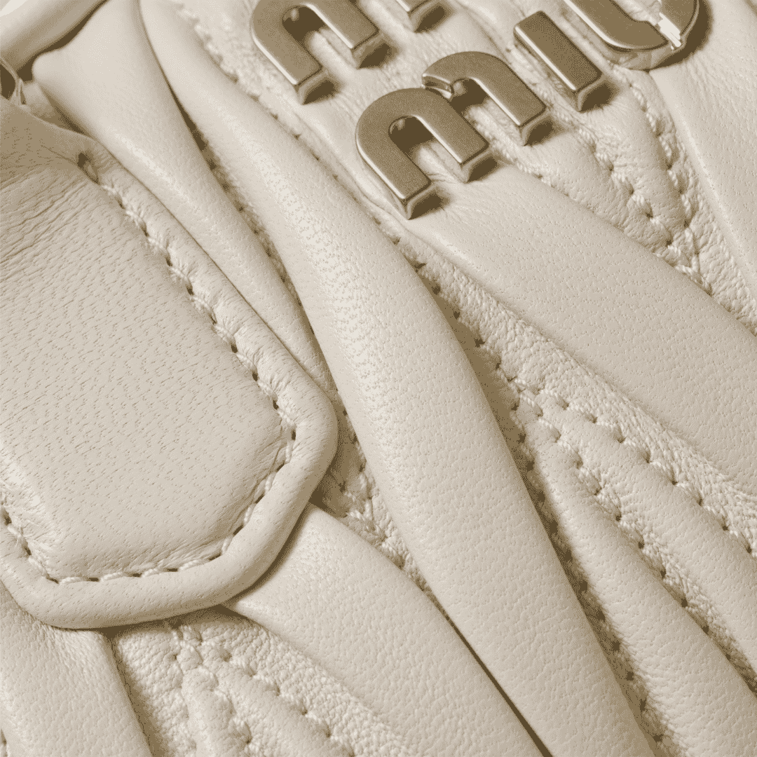 Miu Miu Bag | Arcadie matelassé nappa leather mini-bag "White"