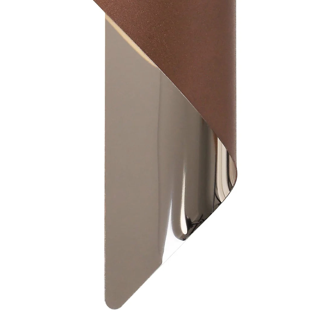 Nelson Lighting Kally Wall Lamp Brown/Polished