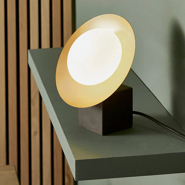 Endon  Light Table Lamp Gold & Dark