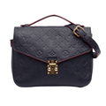 Louis Vuitton Bag | Pochette Metis Black Monogram Empreinte Leather