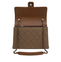 Chanel Bag | Flap Bag In Beige Jersey Material
