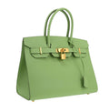 Hermès Bag | Birkin 30 Bag In Vert Criquet Epsom Leather With Gold Hardware