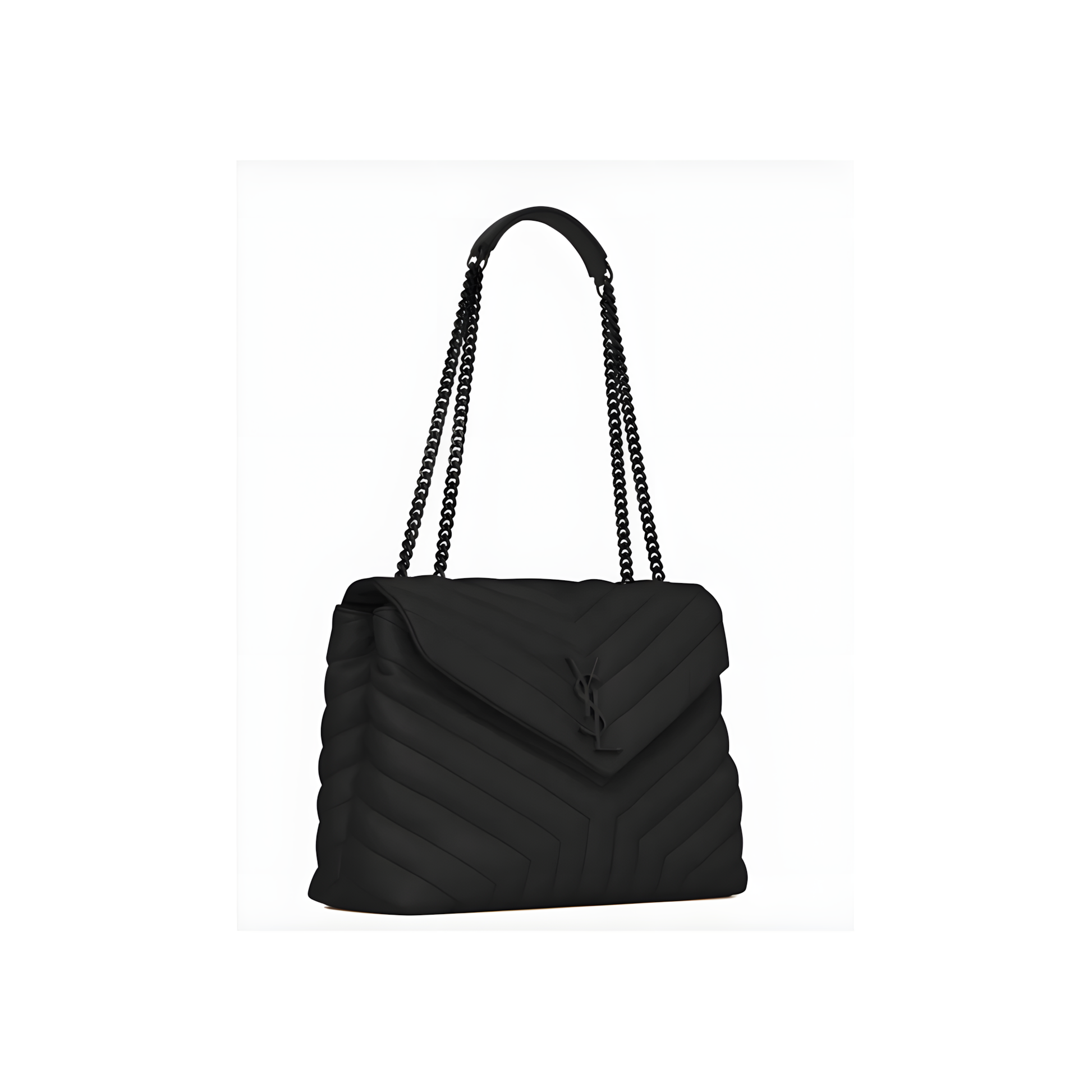 Saint Laurent Bag | Loulou Grey Black