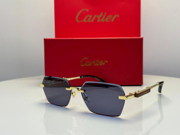 Cartier rimless rectangle